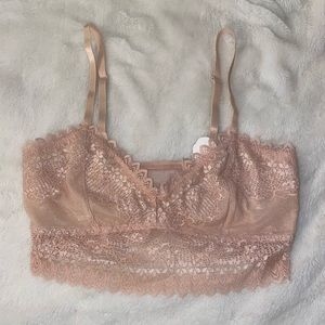 Pale pink bralette